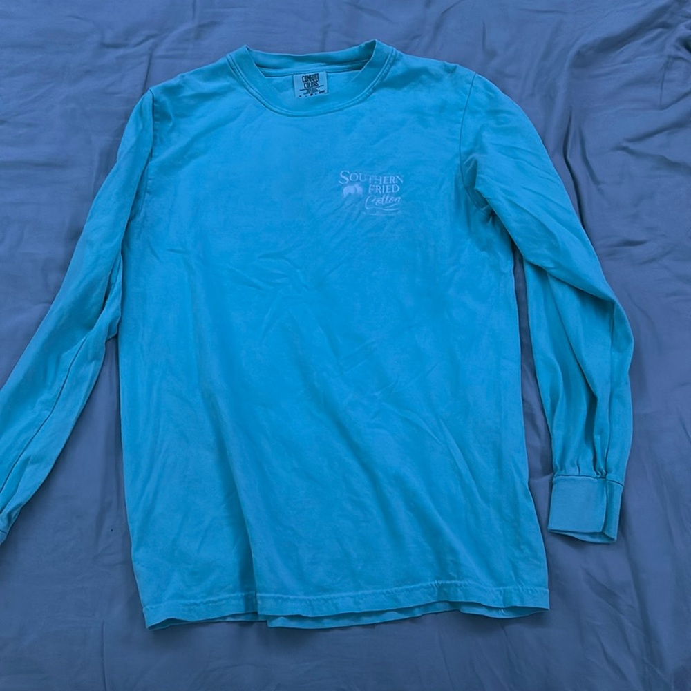 Southern fried cotton long sleeve shirt